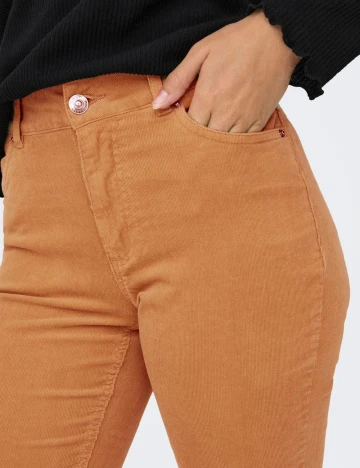 Pantaloni Only, portocaliu