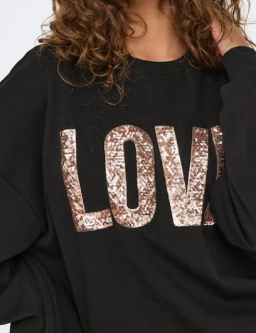 Bluza Only, negru