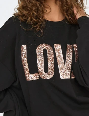 Bluza Only, negru