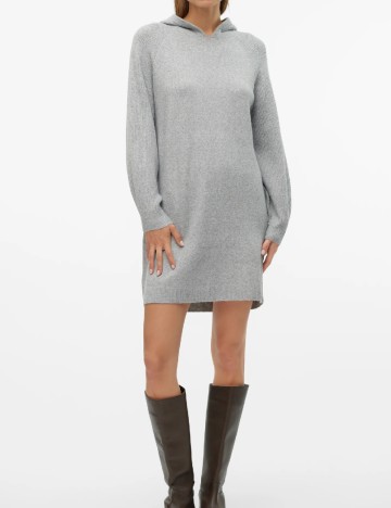 Rochie scurta Vero Moda, gri