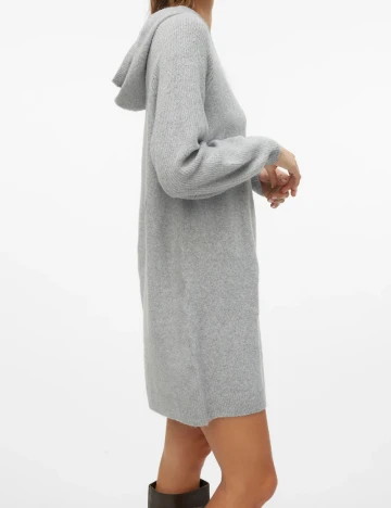Rochie scurta Vero Moda, gri