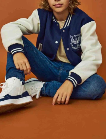 Jacheta Kids Only, bleumarin Albastru