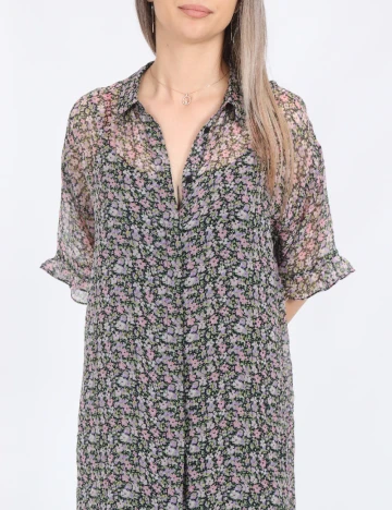 Rochie medie Vero Moda, floral print