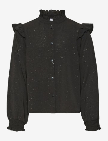 Camasa Vero Moda Kids, negru