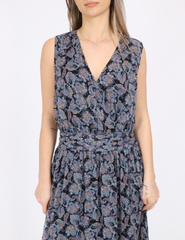 Rochie lunga Vero Moda, albastru
