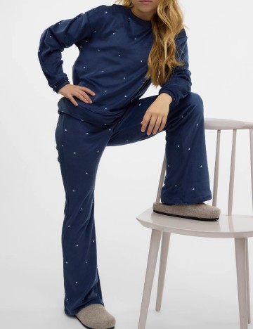
						Pantaloni Vero Moda Kids, bleumarin