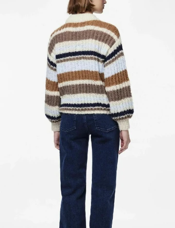 Pulover Pieces, mix culori