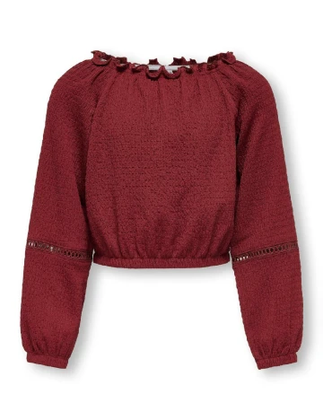 Bluza Kids Only, visiniu Rosu