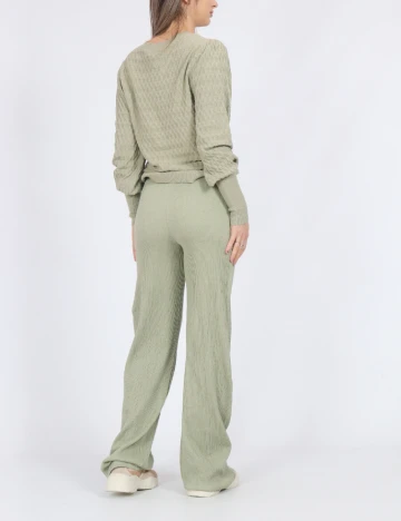 Pantaloni Pieces, verde