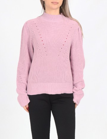 
						Pulover Pieces, roz