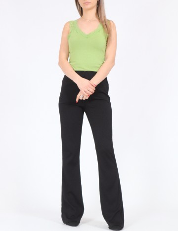 Pantaloni Pieces, negru