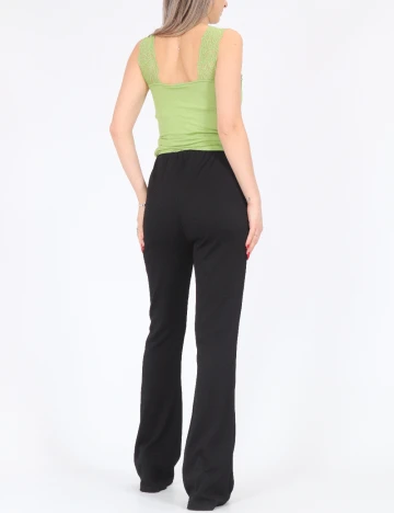 Pantaloni Pieces, negru