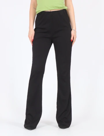 Pantaloni Pieces, negru