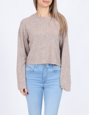 
						Bluza Pieces, maro