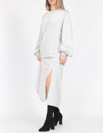 Rochie lunga Only, gri
