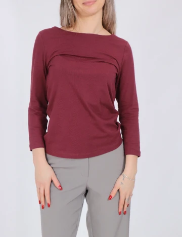 Bluza Only, visiniu