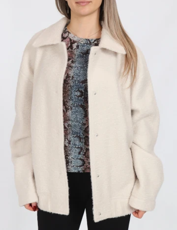 Jacheta Oversize Only, bej