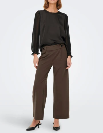 Pantaloni Jacqueline de Yong, maro
