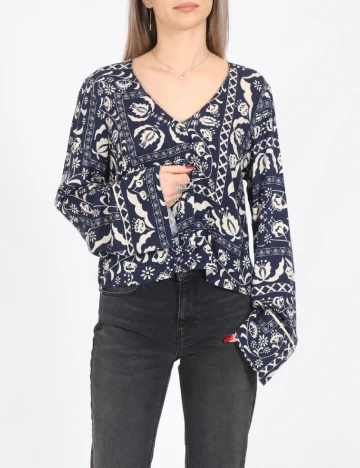 Bluza Vero Moda, albastru