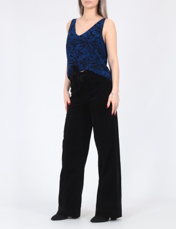 
						Pantaloni Only, negru