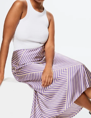 Fusta Mango Violeta, mov