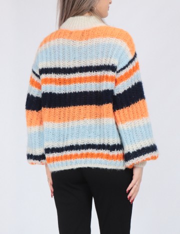 Pulover Pieces, mix culori