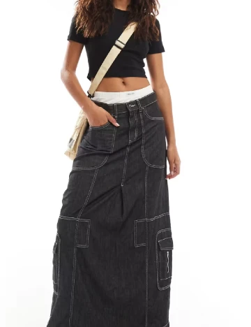 Top Weekday, negru Negru