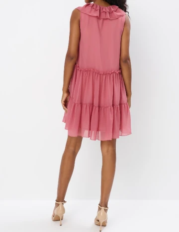 Rochie scurta Mohito, roz pudra