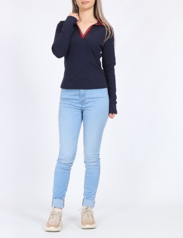 
						Bluza Only, bleumarin
