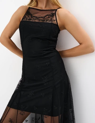 Rochie lunga Mohito, negru