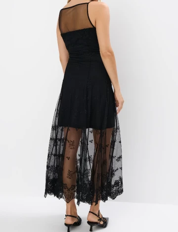 Rochie lunga Mohito, negru