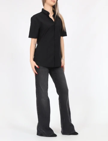 Camasa New look, negru Negru