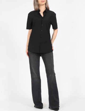 Camasa New look, negru Negru