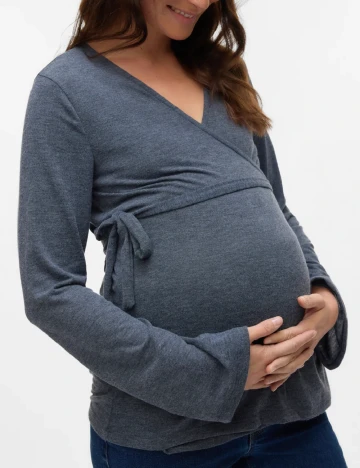 Bluza Mamalicious, bleumarin Albastru