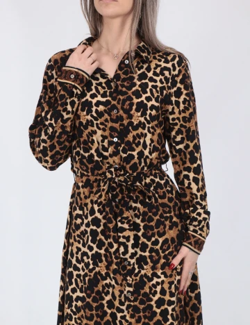 Rochie lunga Only, animal print