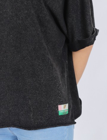 Tricou Only, negru