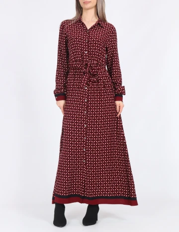 Rochie medie Only, visiniu