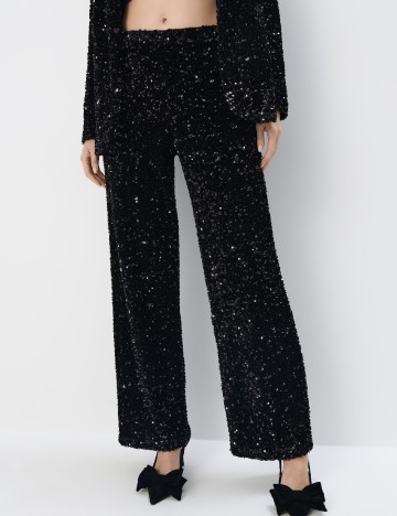 
						Pantaloni Mohito, negru