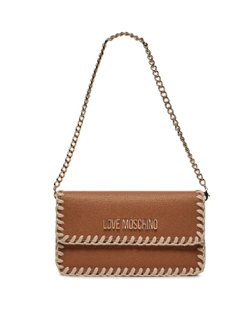 Geanta Love Moschino, maro Maro