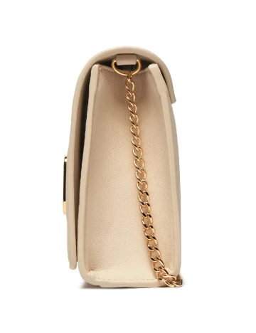 Geanta Love Moschino, crem