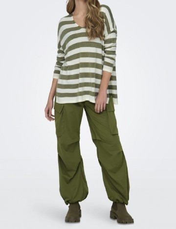 
						Pantaloni Only, verde