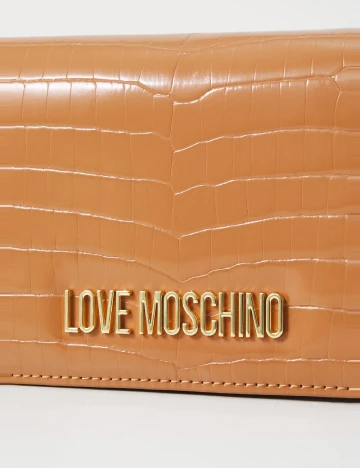 Geanta Love Moschino, maro Maro