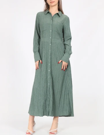Rochie medie Vero Moda, verde Verde