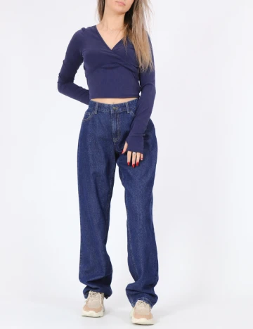Blugi Jacqueline de Yong, bleumarin