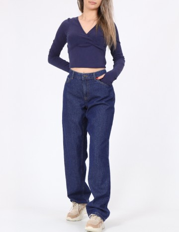 Blugi Jacqueline de Yong, bleumarin