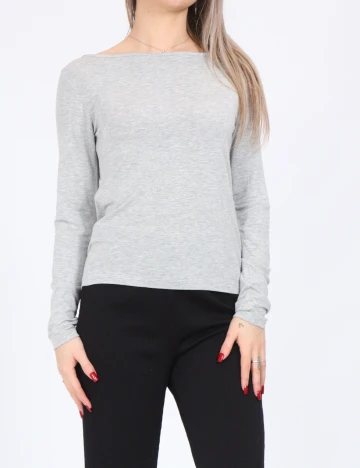 Bluza Jacqueline de Yong, gri
