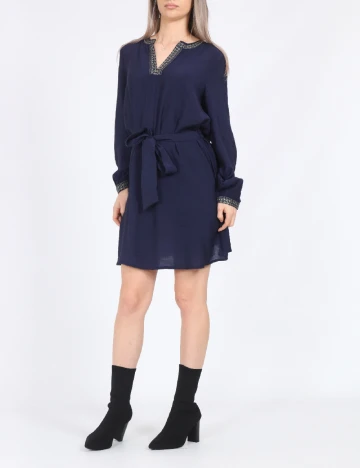 Rochie scurta Vero Moda, bleumarin