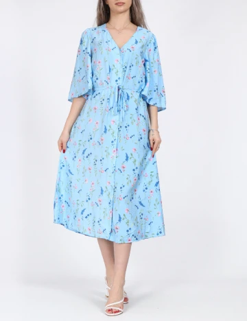 Rochie medie Vero Moda, albastru
