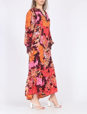Rochie lunga Vero Moda, floral print