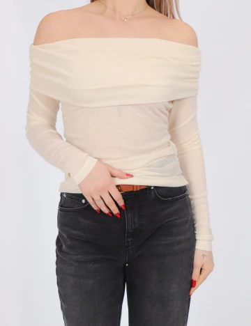 Bluza Only, ecru